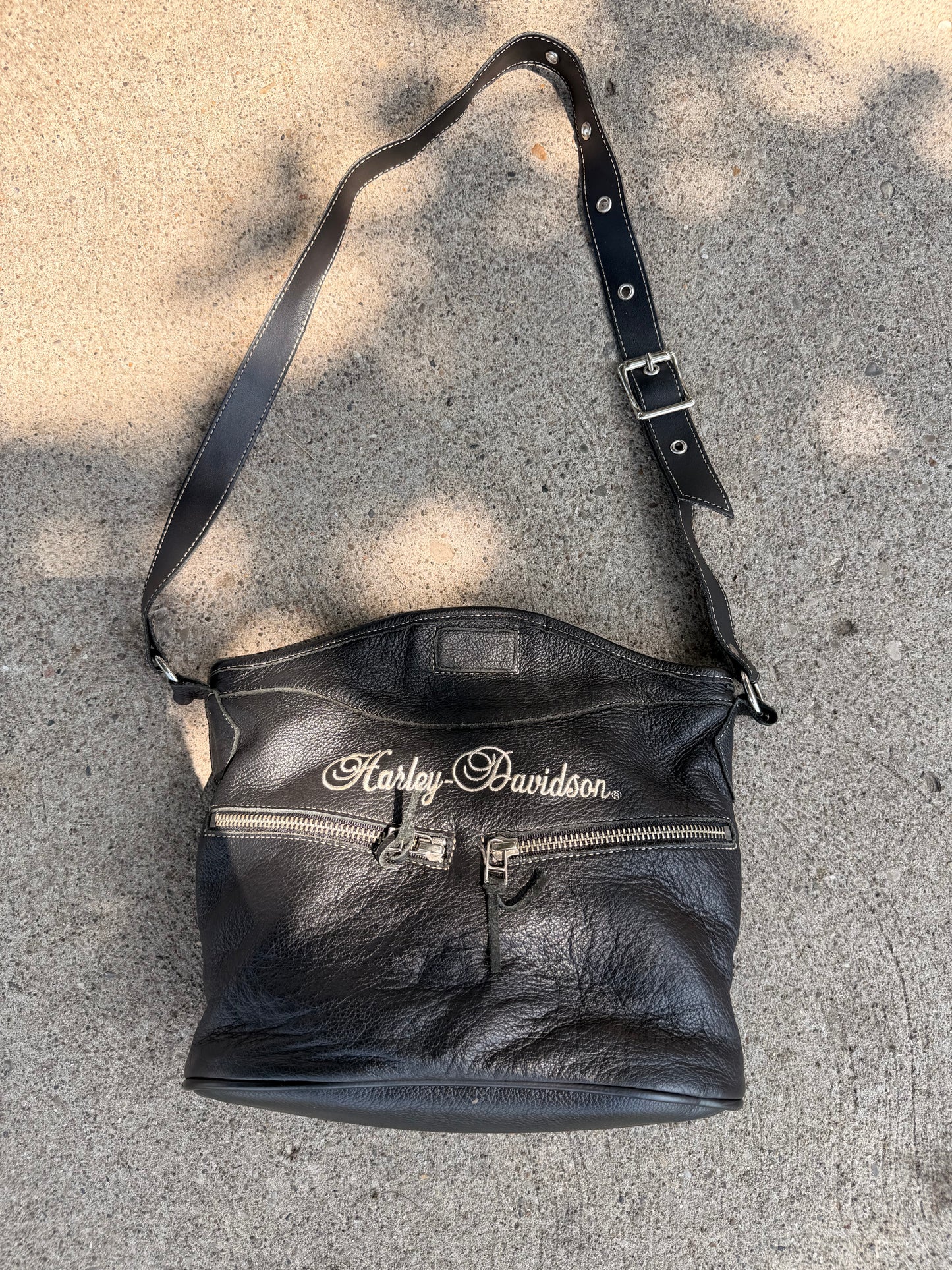 VINTAGE HARLEY DAVIDSON TASSEL PURSE