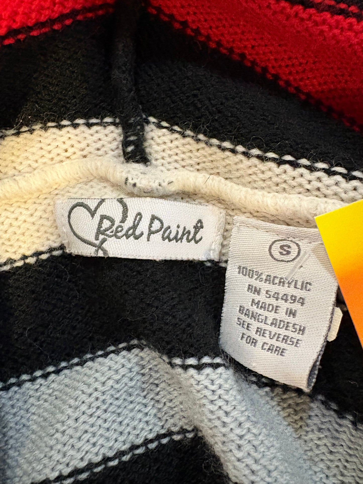 Y2K Stripped Long Sleeve Hooded Sweater