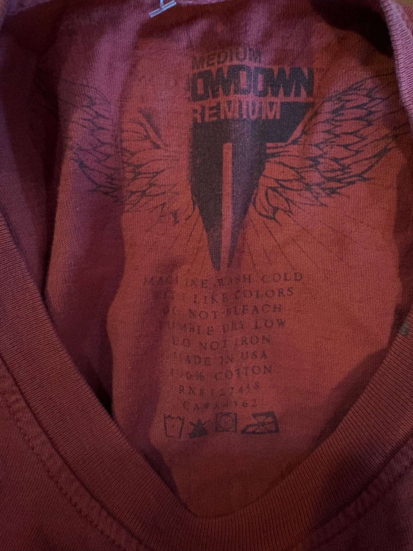 Y2K Red Cross Graphic T-Shirt