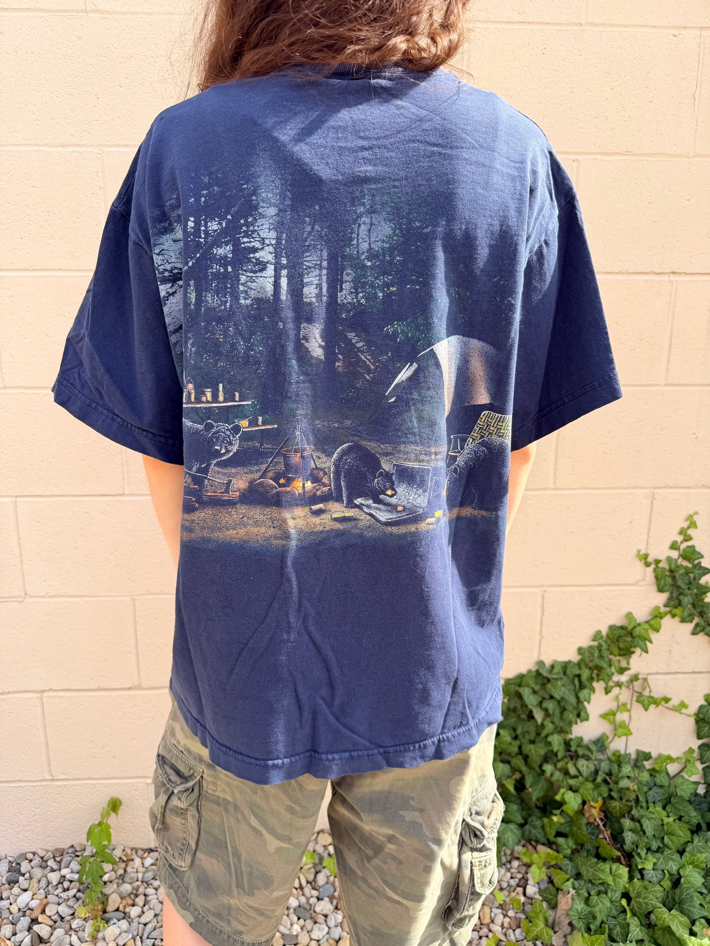 VINTAGE SMOKEY MOUNTAINS ALL OVER PRINT TSHIRT