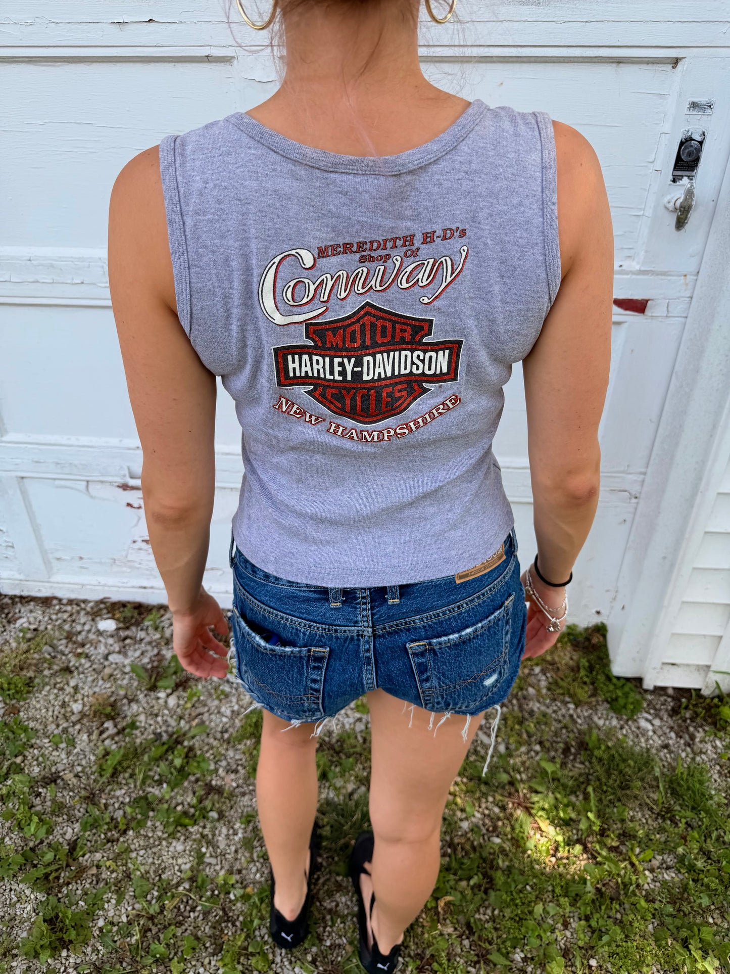 Y2K HARLEY GREY TANK