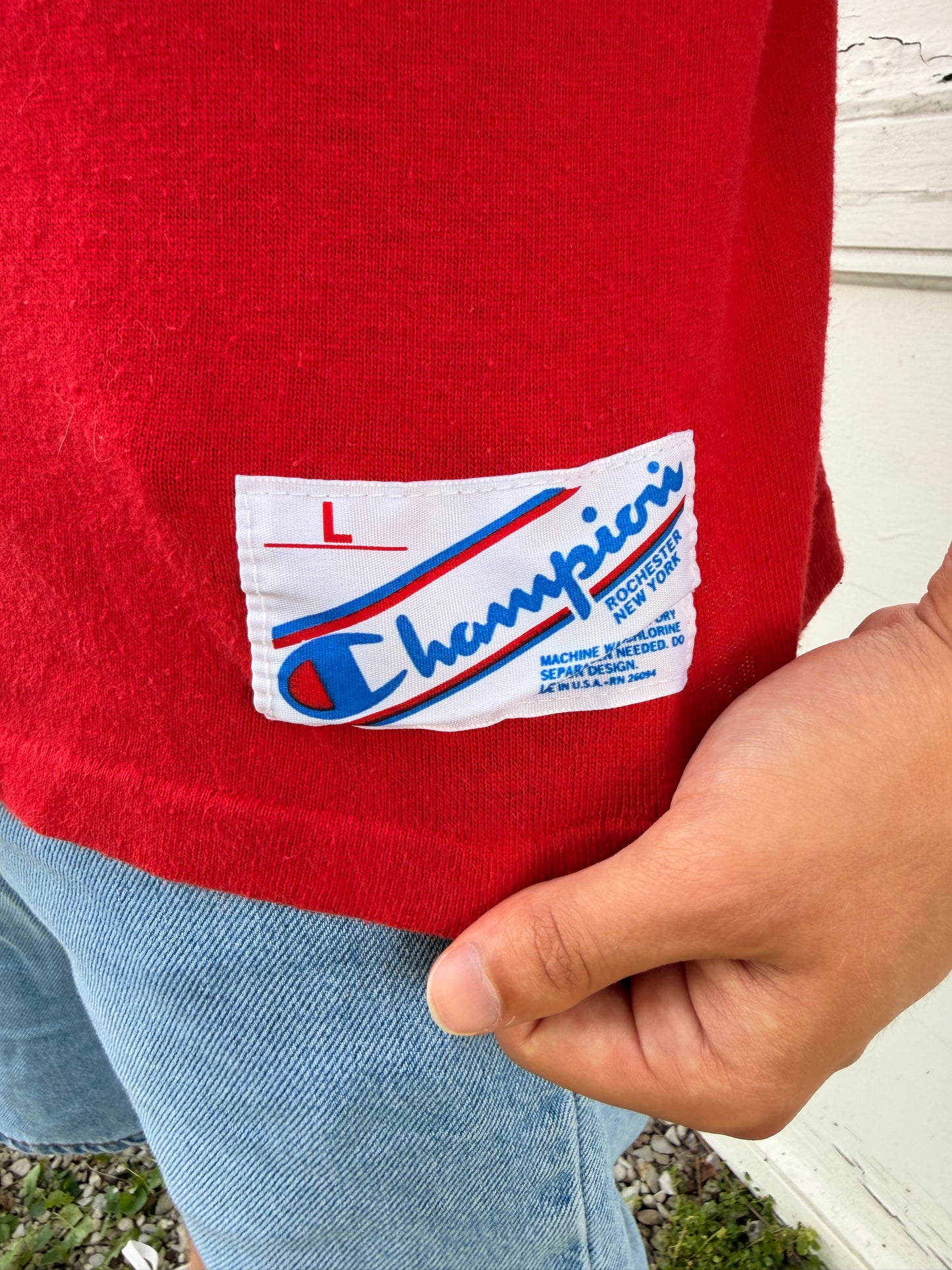 80S MICKEY UNIV. NEBRASKA CHAMPION TAG