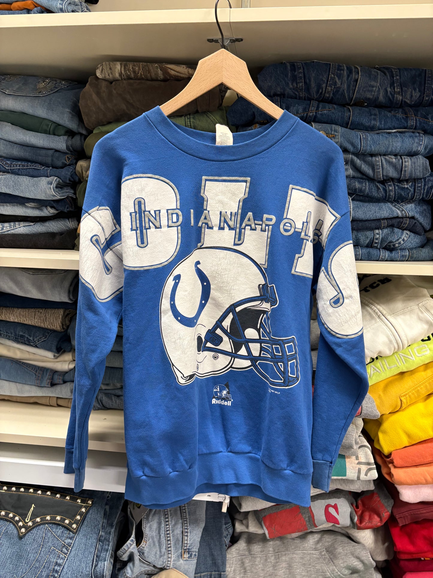1997 Colts Crewneck