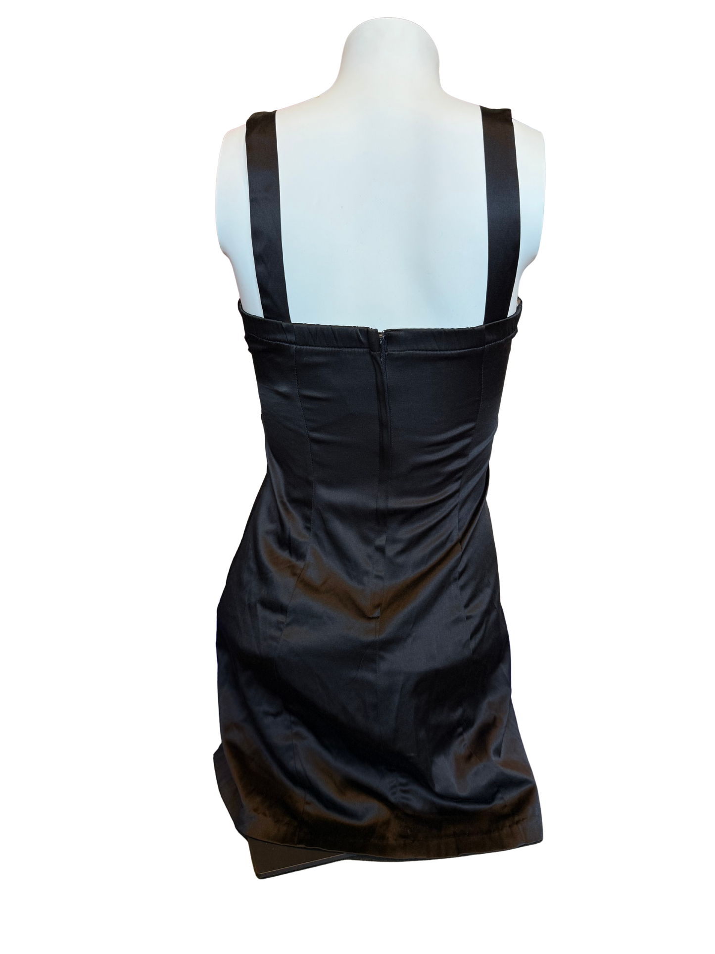 Y2K Sequin Black Dress