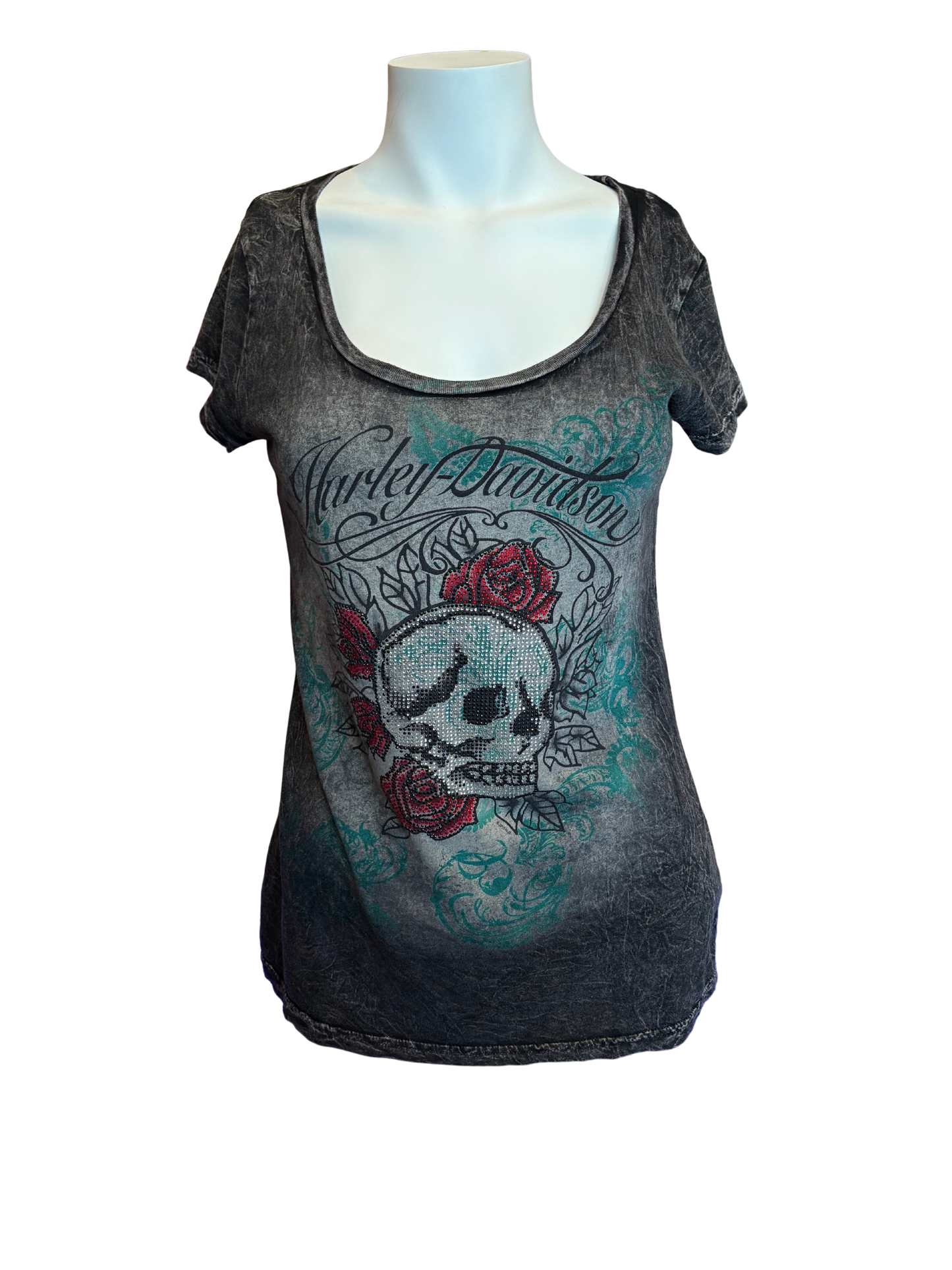 Y2K Harley Davidson Top