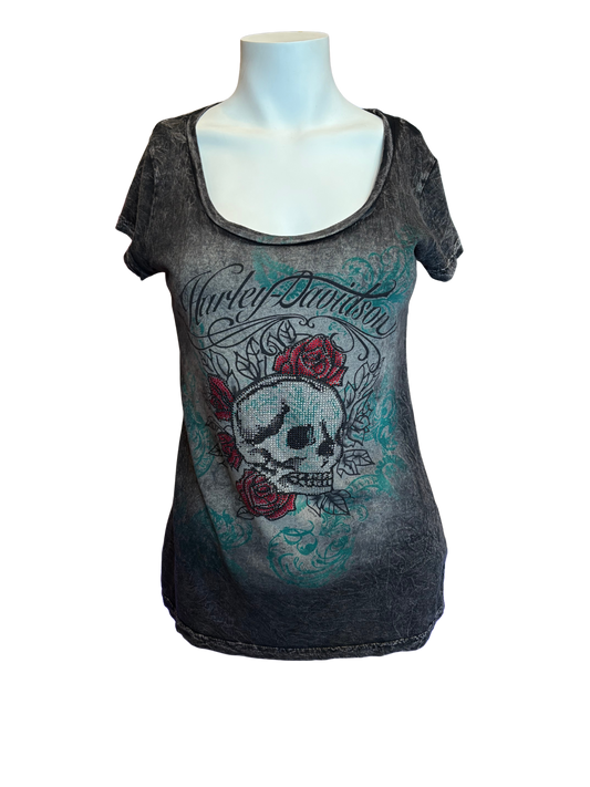 Y2K Harley Davidson Top