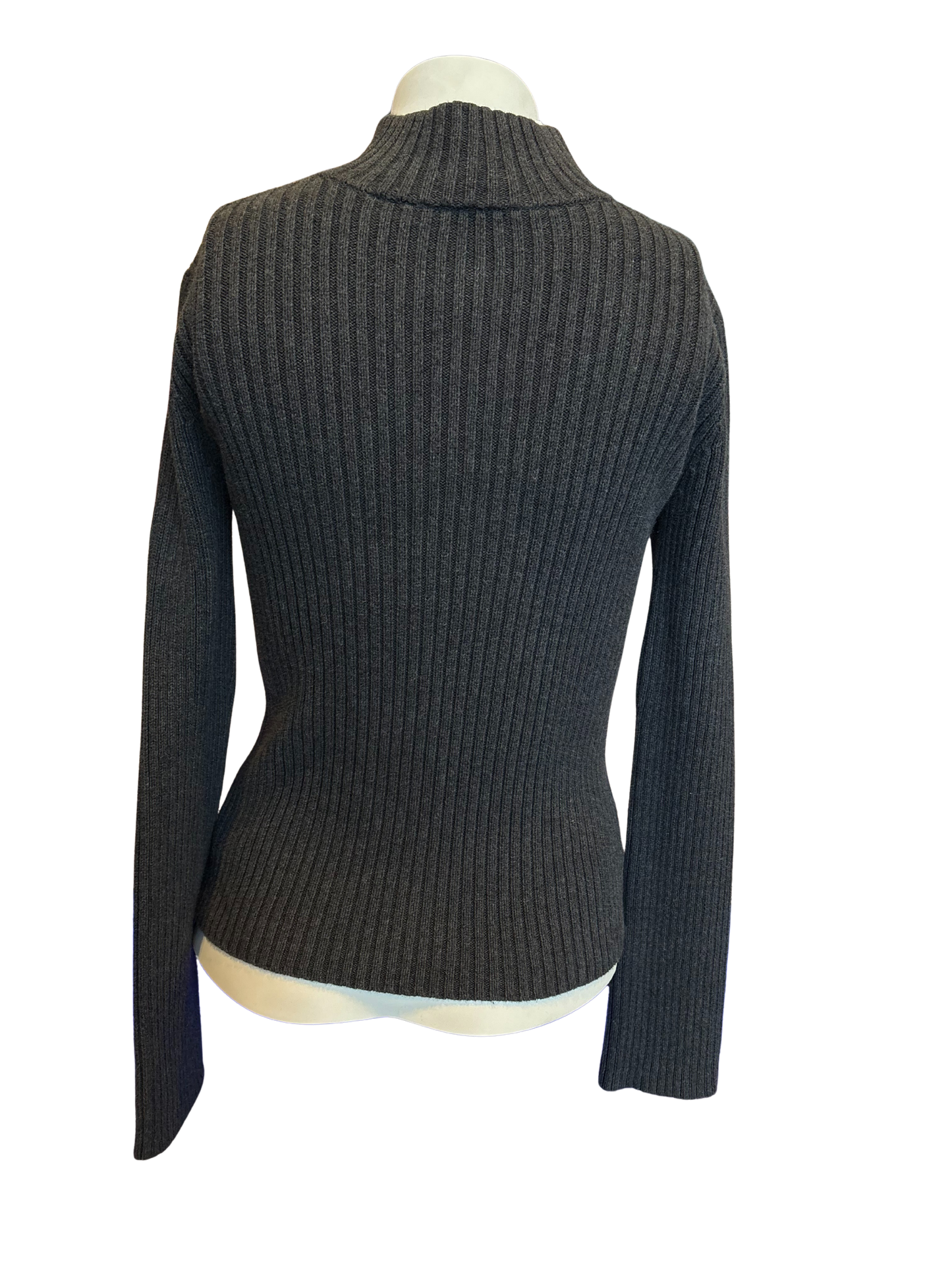 Y2K DKNY JEANS Quarter Zip-Up Sweater