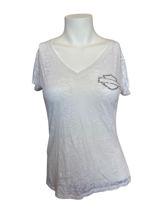 Y2K Harley Davidson Sheer Top