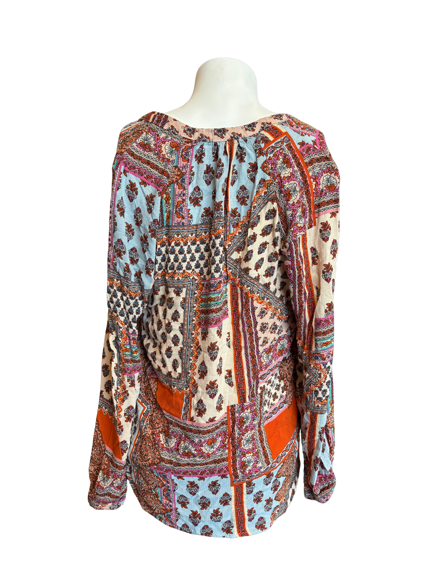 Y2K Christian Siriano Patchwork Top